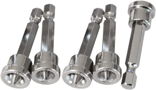 Teursa 5pcs Set Magnetic Positioning Screwdriver Bits - Image 7