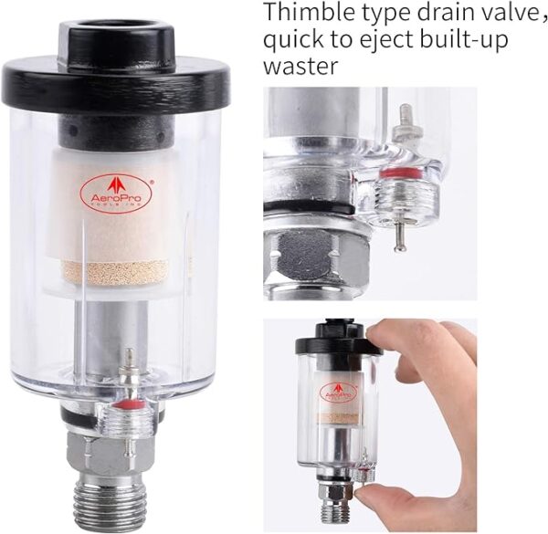 Water Oil Separator for Pneumatic Spray Gun - Image 3