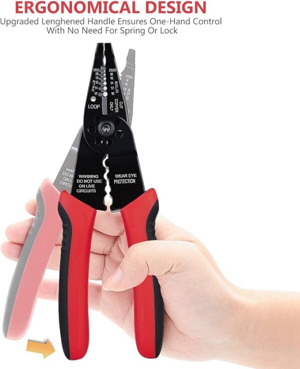 WG-015 Professional 8-inch Wire Stripper/wire crimping tool