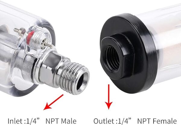 Water Oil Separator for Pneumatic Spray Gun - Image 5