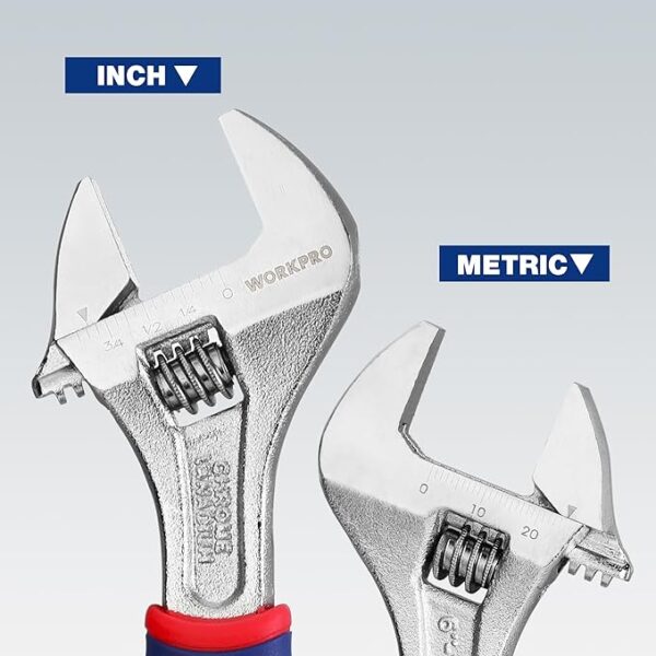 WORKPRO 6-inch Adjustable Wrench - Image 4