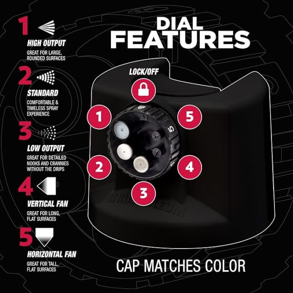 Rust-Oleum 376855 Stops Rust Custom Spray 5-in-1 Spray Paint - Image 5