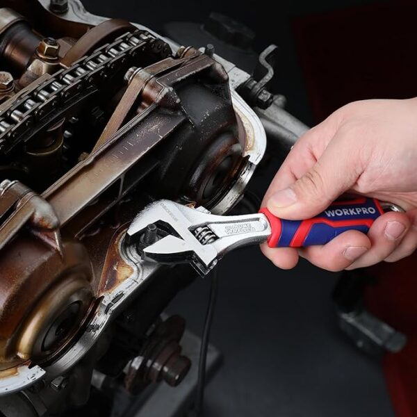 WORKPRO 6-inch Adjustable Wrench - Image 7