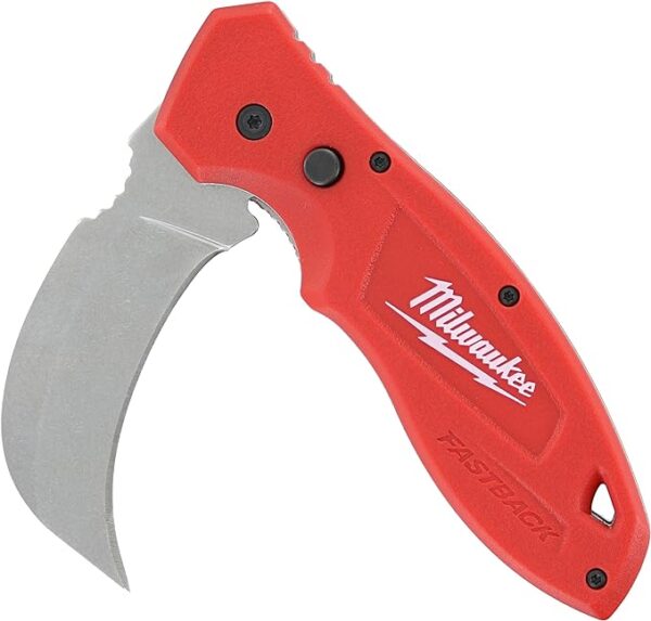 Milwaukee 48-22-1985 Fastback Hawk Bill Folding Knife - Image 4