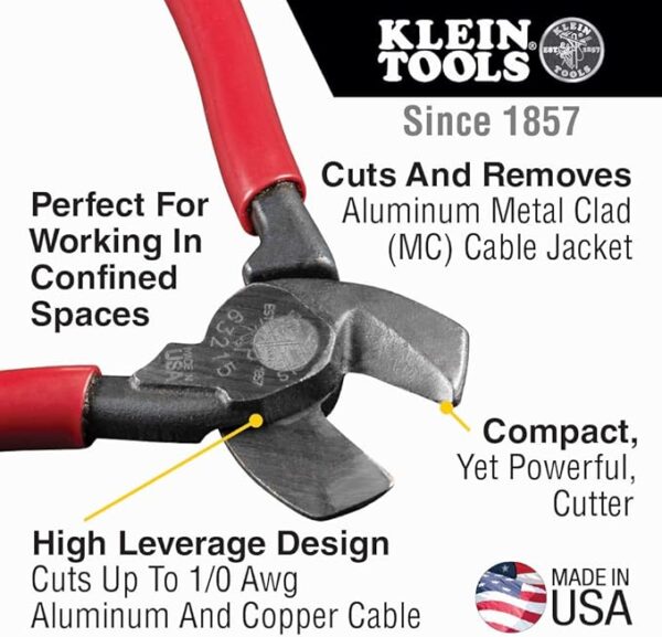 Klein Tools 63215 Cable Cutter - Image 2