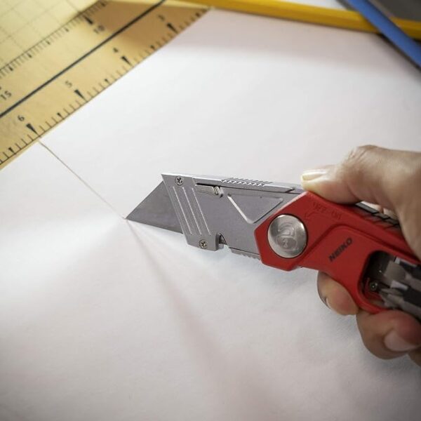 NEIKO 00678A 4-In-1 Folding Utility Knife Box Cutter Knives & Wire Stripper - Image 5