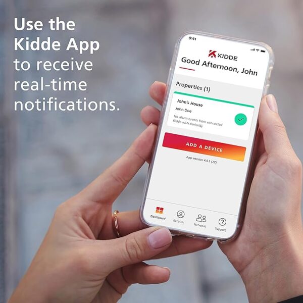 Kidde Smart Carbon Monoxide Detecto - Image 2
