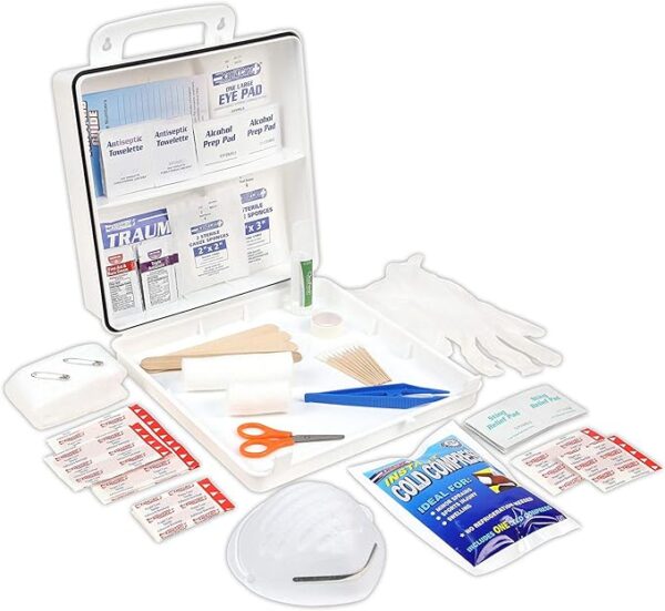 Rapid Care First Aid RC-50MAN-W 50 Person OSHA/ANSI Poly First Aid Kit - Image 5