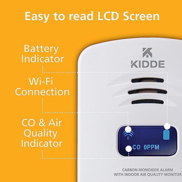 Kidde Smart Carbon Monoxide Detecto - Image 4